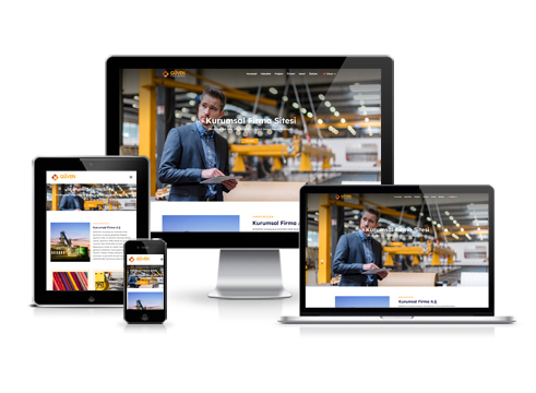 Profesyonel hazır web sitesi satin al