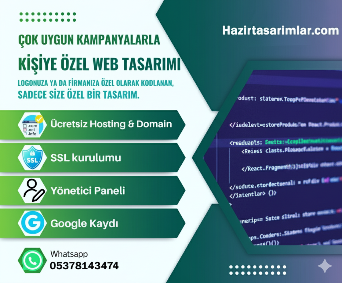 Hazır Web Sitesi Fiyatları