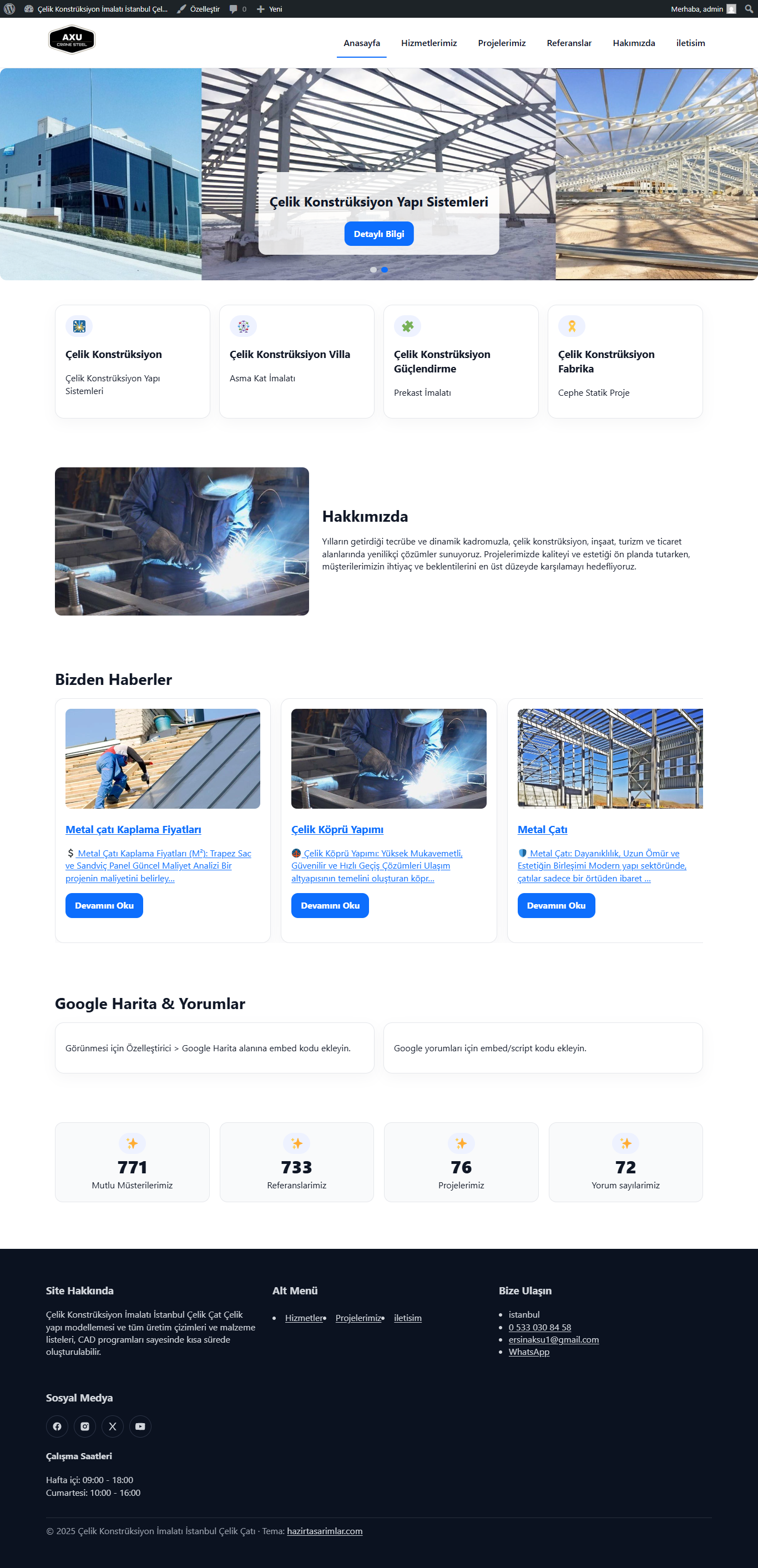 Wordpress Tema Kurumsal Tema Seo Uyumlu